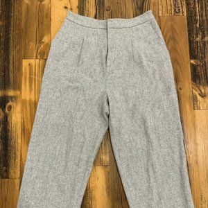 Oak and Fort Cropped Wool Pants